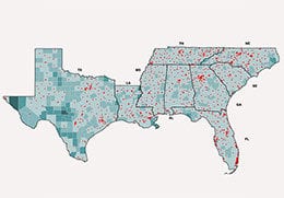 Here you will find resources in the South on HIV-related topics.