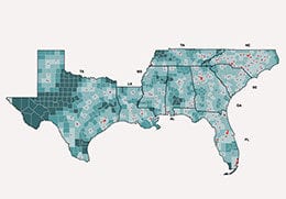Here you will find resources in the South on HIV-related topics.