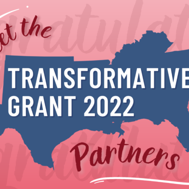 Congratulations 2022 Transformative Grant Partners